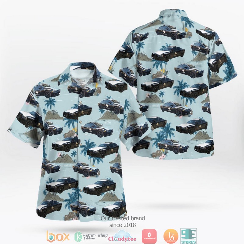 Texas Galveston County Emergency Services District No.2 Hawaiian Shirt