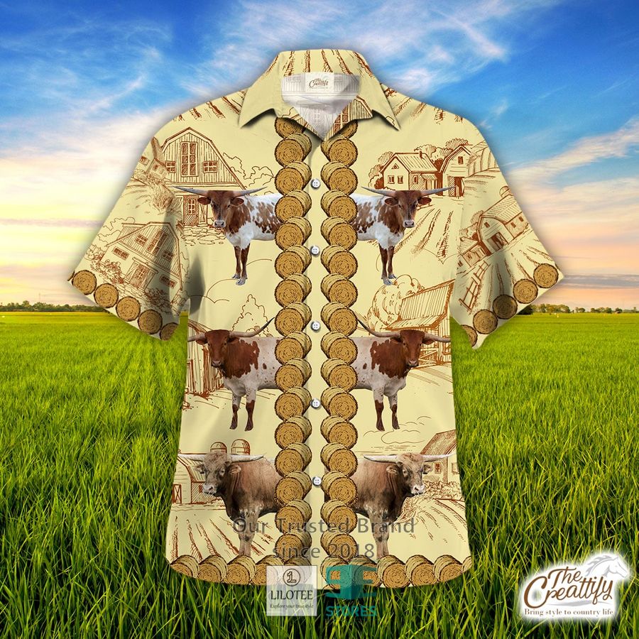 Texas Longhorn Summer Vibes Hawaiian Shirt