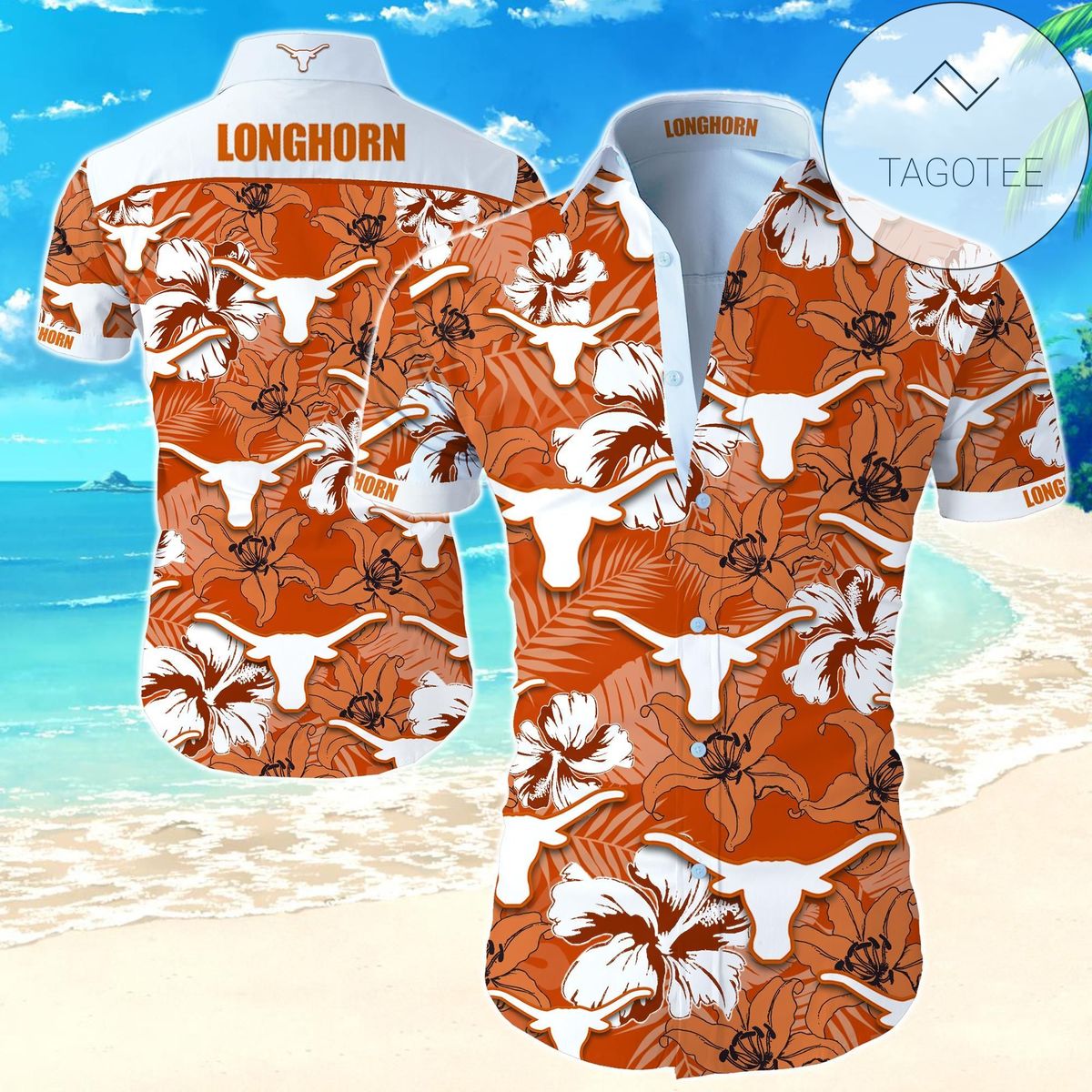 Texas Longhorns 3d Authentic Hawaiian Shirt 2022