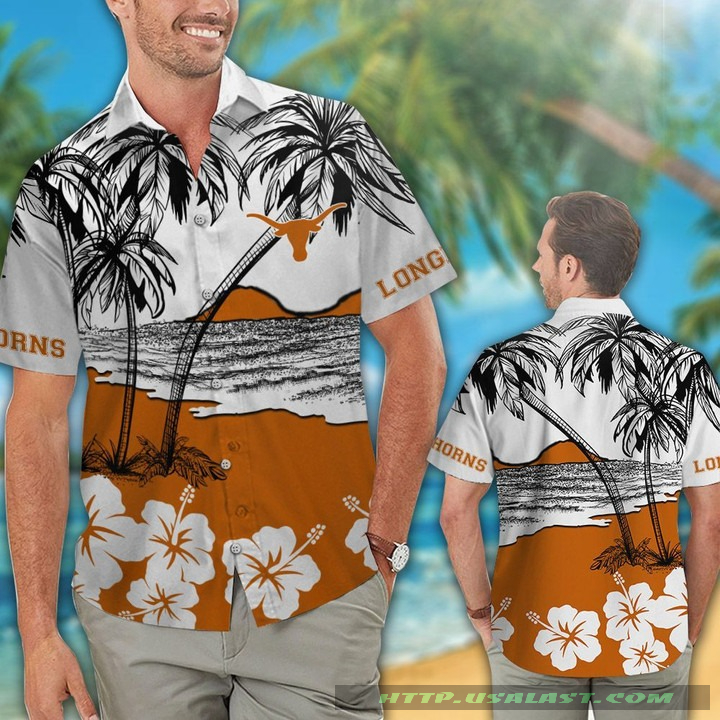 Texas Longhorns Minnie Mouse Aloha Hawaiian Shirt