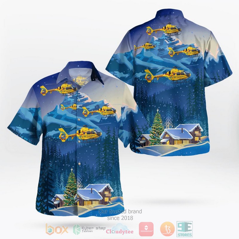 Texas San Marcos Hays County EMS Hawaiian Shirt