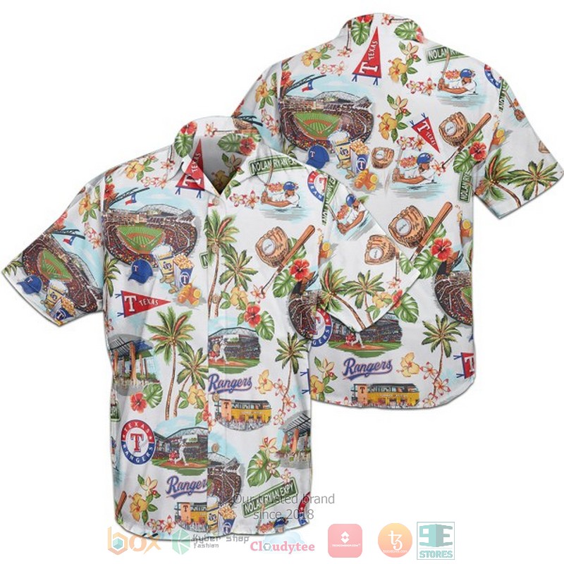 Texas Rangers MLB Hawaiian shirt