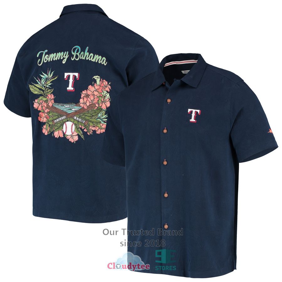 Texas Rangers Reyn Spooner Scenic Button-Up Hawaiian Shirt