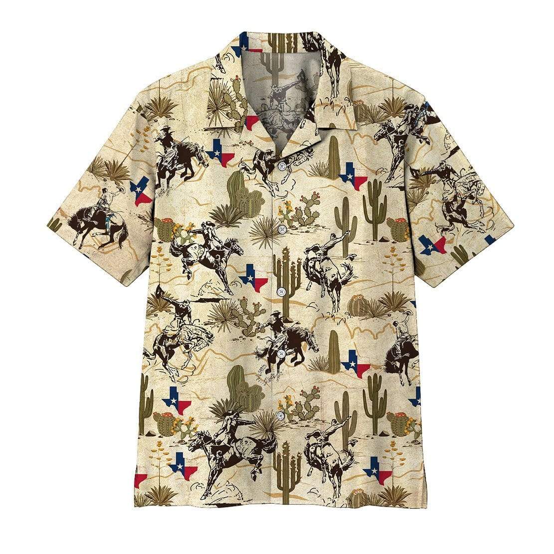 Texas State Coconut Hawaiian Shirt