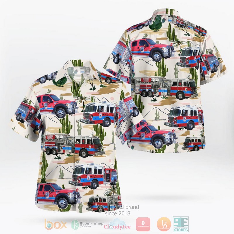 Texas Methodist Air Care Eurocopter EC-135P2+ Hawaiian Shirt