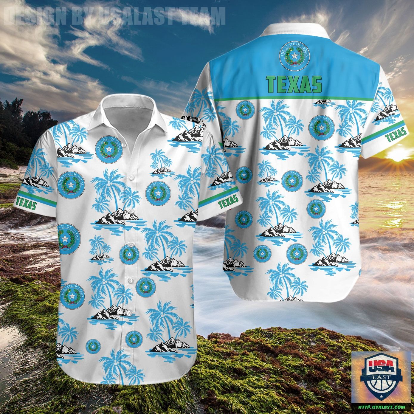 Texas Rodeo Hawaiian Aloha Shirt For Men Women