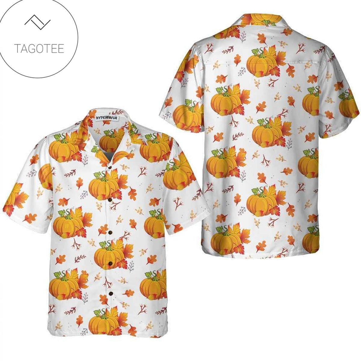 Thanksgiving Dinosaur Colorful Hawaiian Shirt