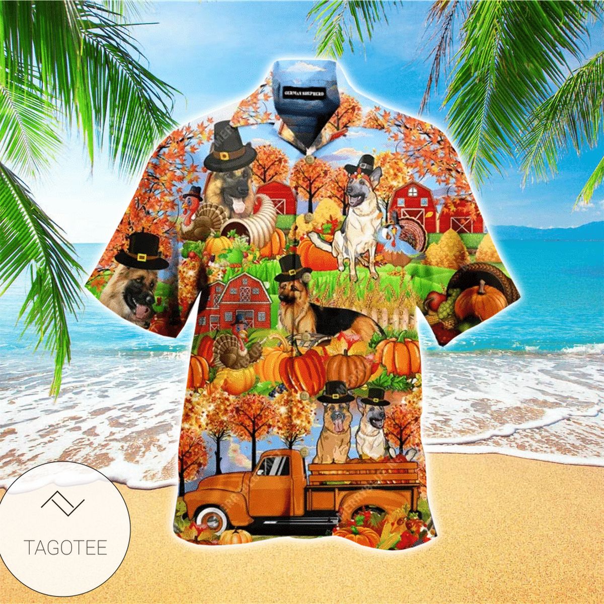 Thanksgiving Harvest Celebration Hawaiian Shirt