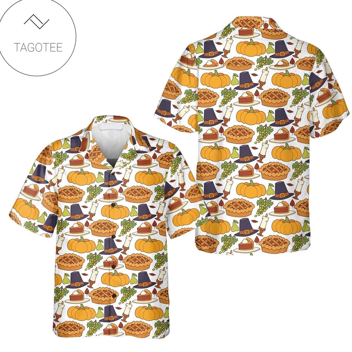 Thanksgiving German Shepherd Amazing Colorful Hawaiian Shirt