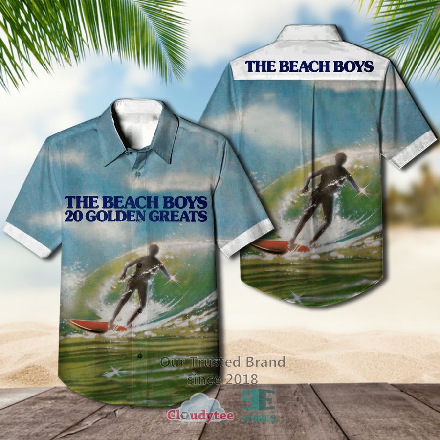 The Beach Boys 15 Big Ones Hawaiian Casual Shirt