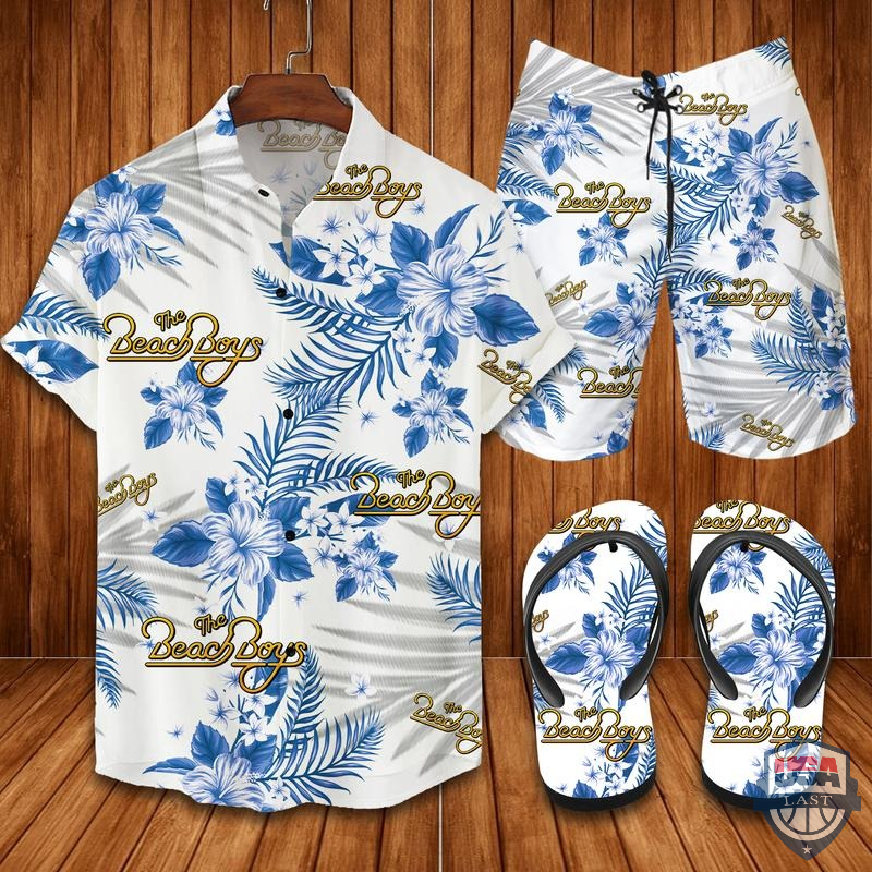 The Beach Boys Aloha Hawaiian Shirt Beach Short