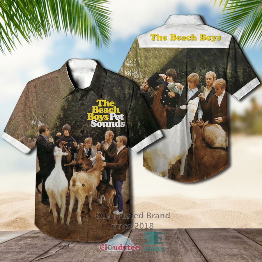 The Beach Boys 20 Golden Greats Hawaiian Casual Shirt