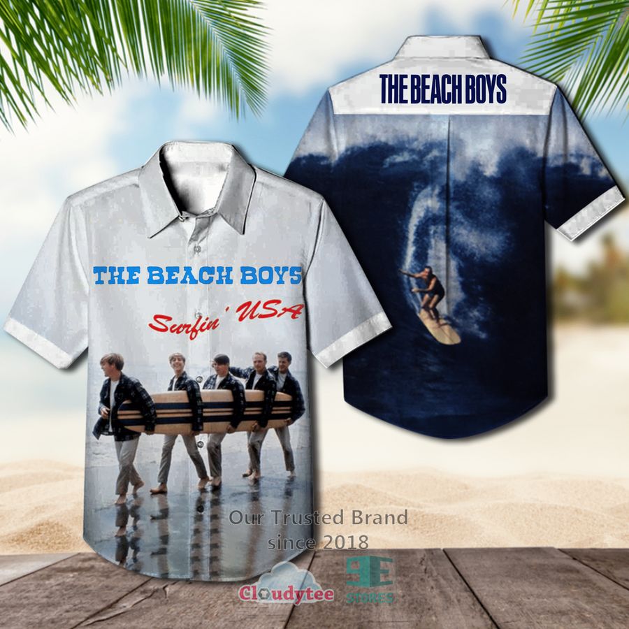 The Beach Boys Band Hawaiian Shirt, Shorts