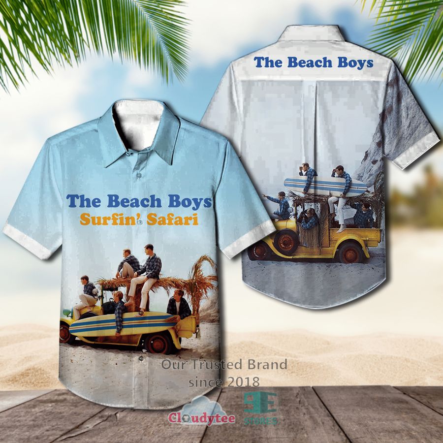 The Beach Boys Surfin USA Hawaiian Casual Shirt