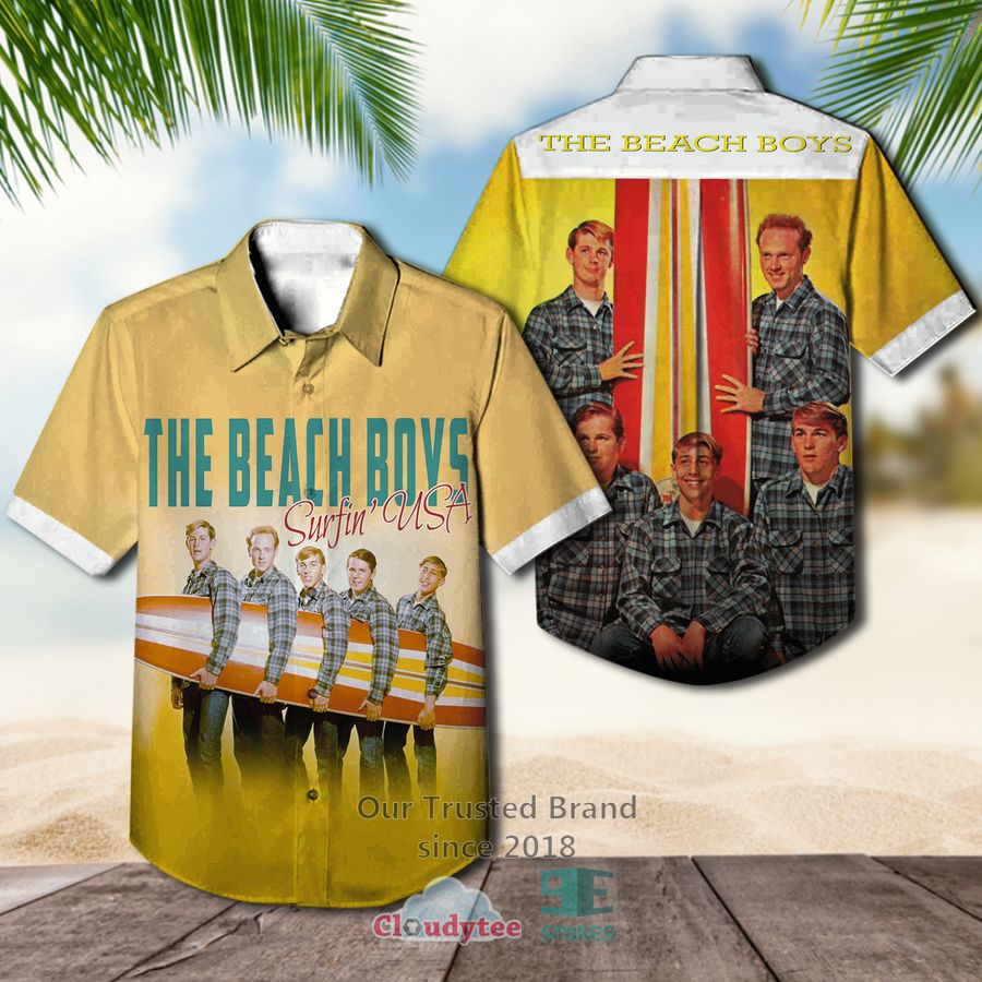 The Beach Boys Summer Days Hawaiian Casual Shirt