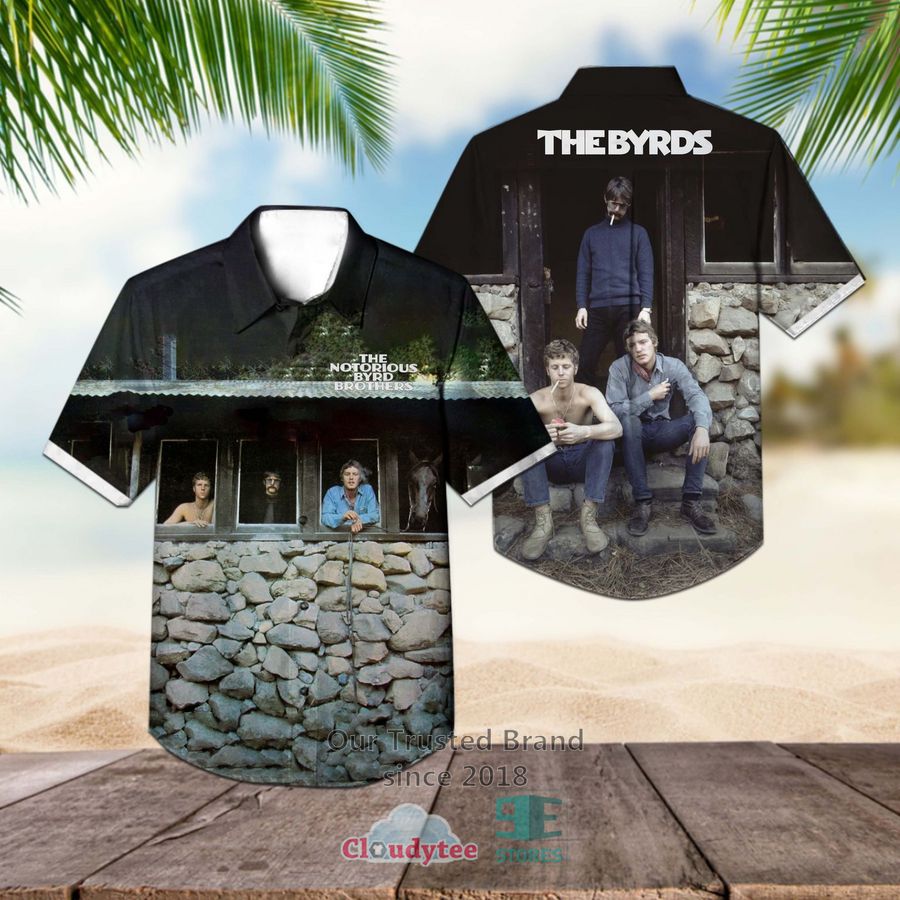 The Byrds Mr. Tambourine Man Hawaiian Casual Shirt