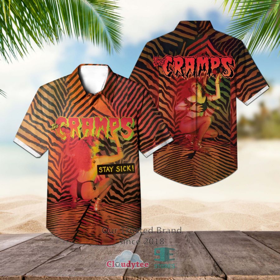 The Cramps Band Psychedelic Jungle Album Hawaiian Shirt