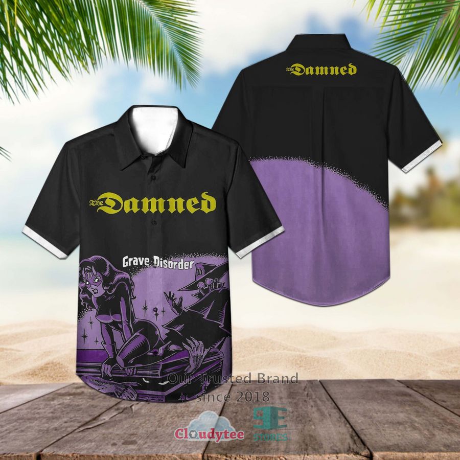 The Damned Band Final Damnation Album Hawaiian Shirt