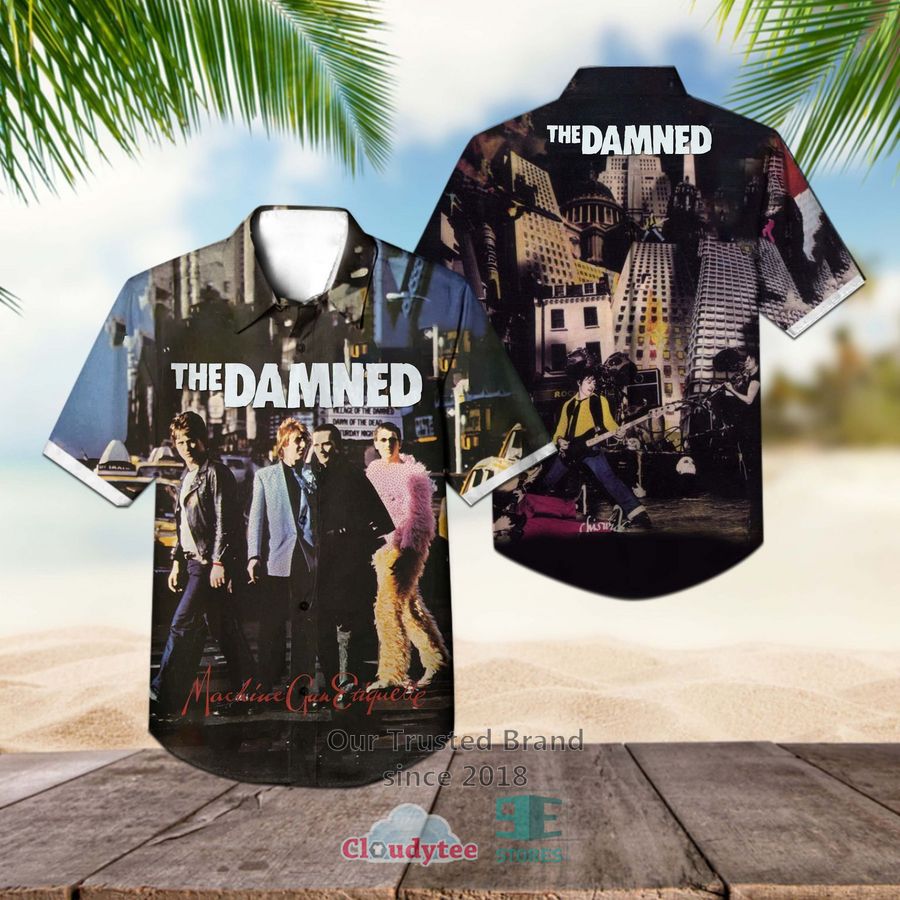 The Damned Band Phantasmagoria Album Hawaiian Shirt