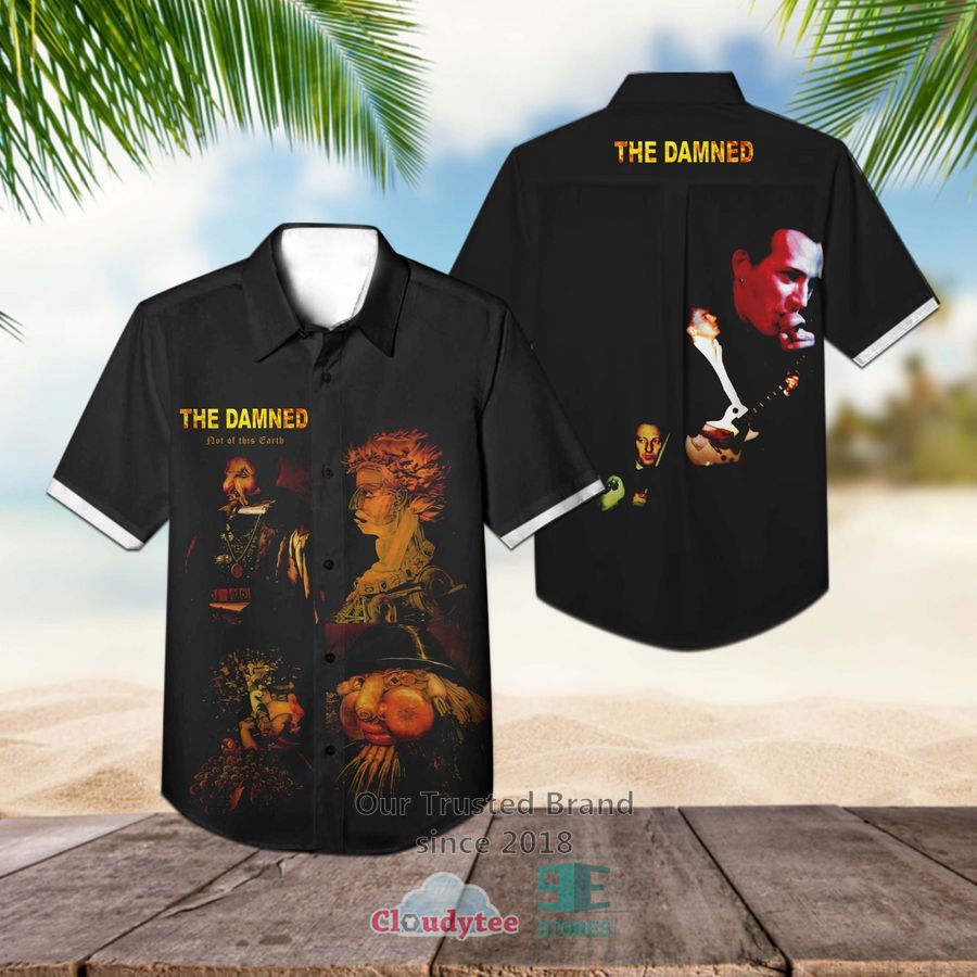 The Damned Band Phantasmagoria Album Hawaiian Shirt