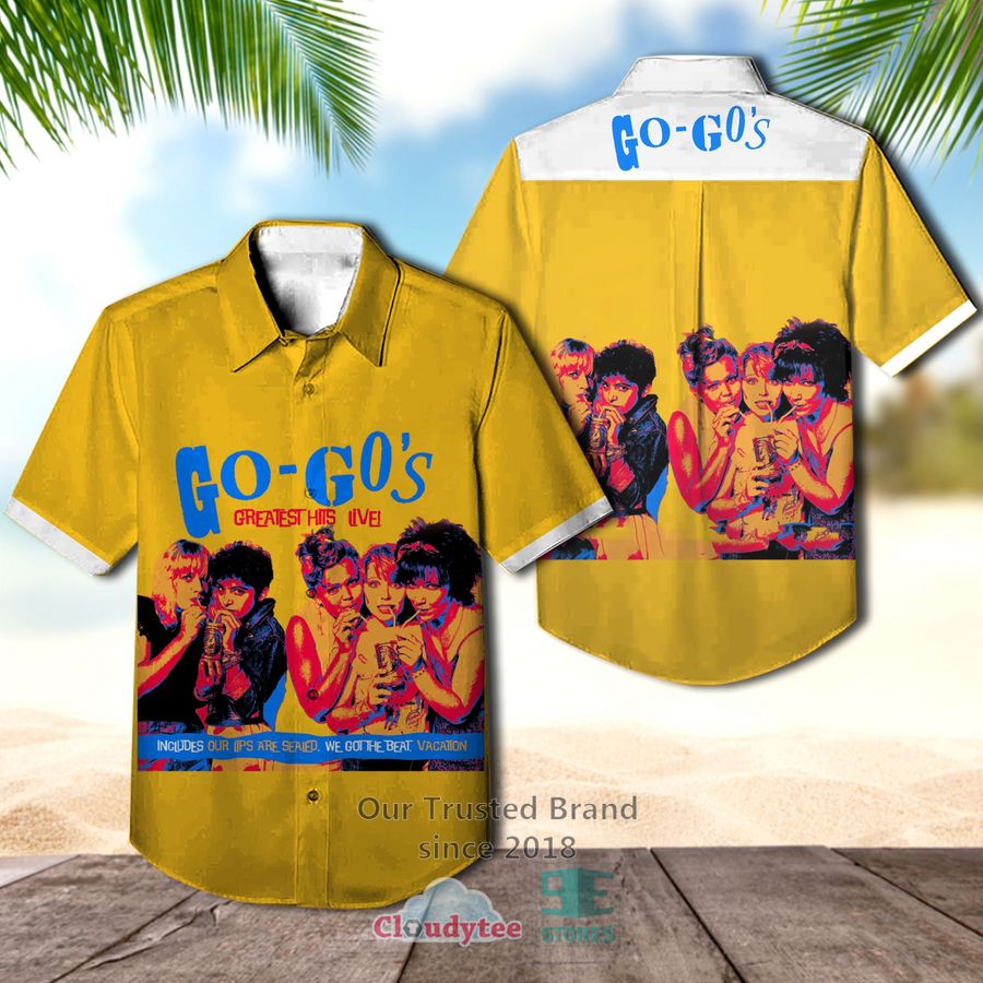 The Go-Go’s Band Some Kind of Wonderful Album Hawaiian Shirt