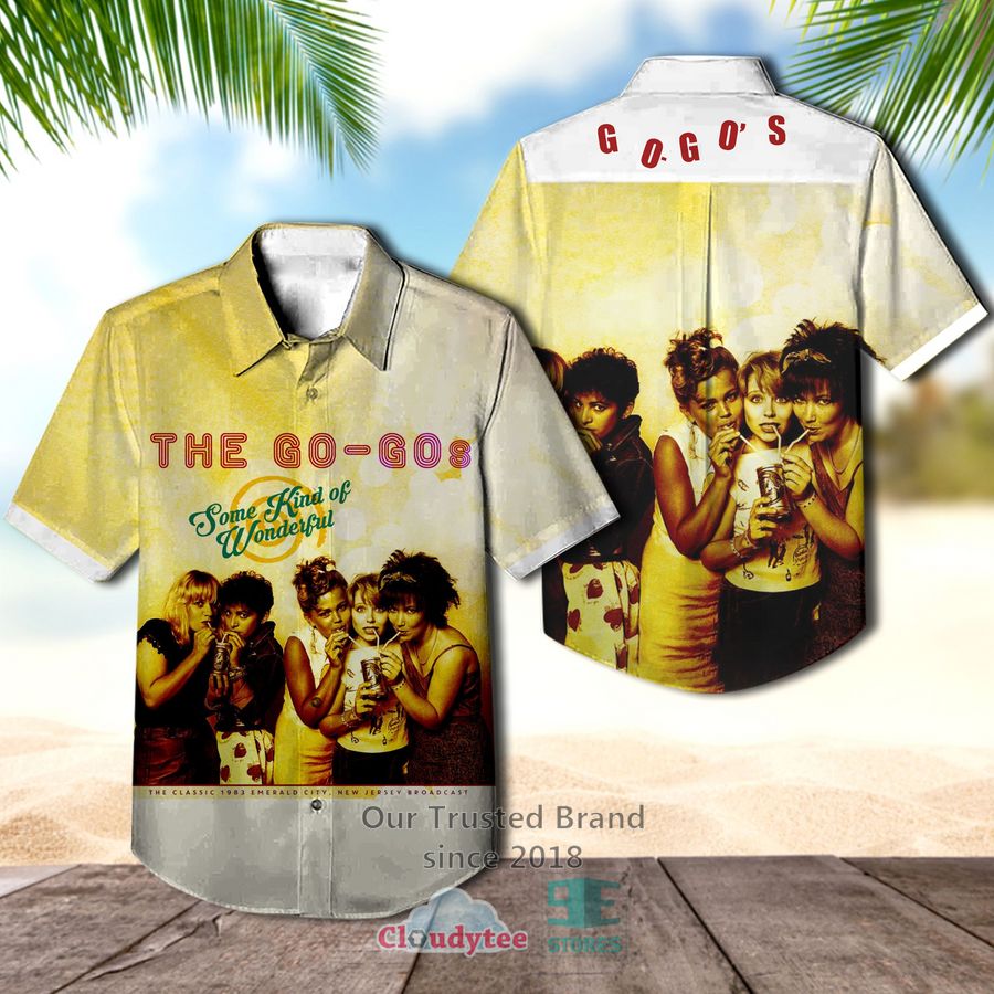 The Go-Go’s Band Talk Show Album Hawaiian Shirt