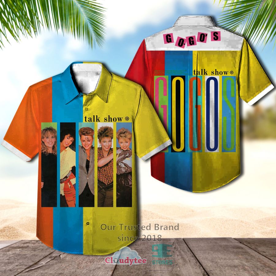 The Go-Go’s Band Our Lips Are Sealed Album Hawaiian Shirt