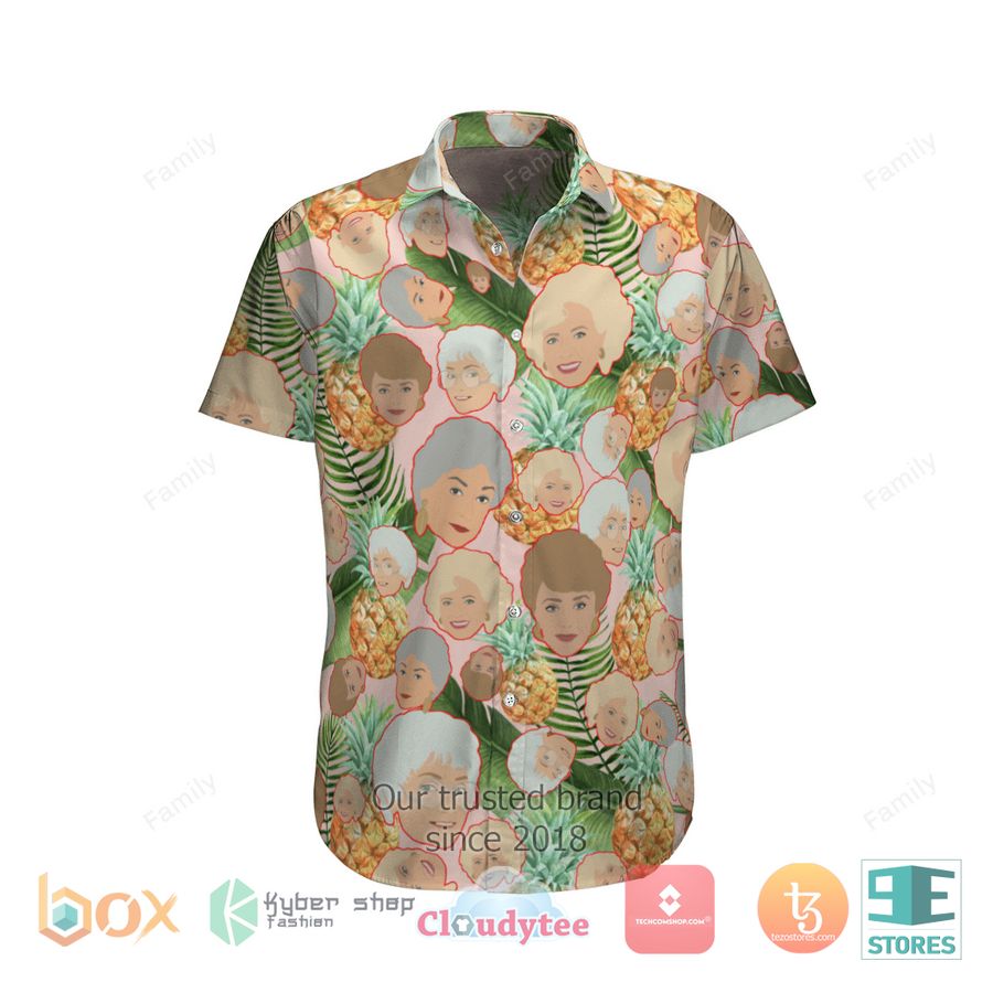 The Flintstones Short Sleeve Hawaiian Shirt