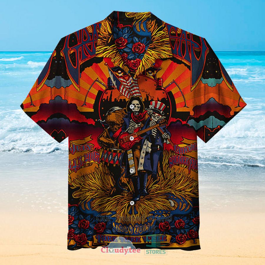 The Grateful Dead Vintage Posters Hawaiian Shirt