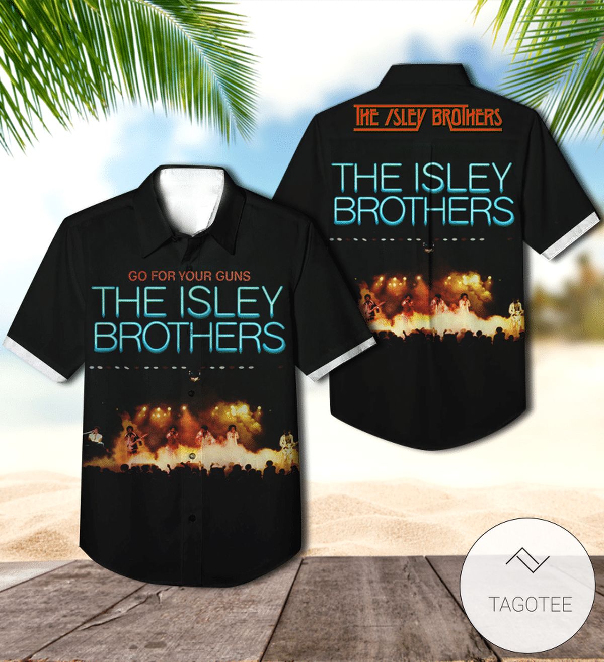 The Isley Brothers Harvest For The World Album Cover Hawaiian Shirt