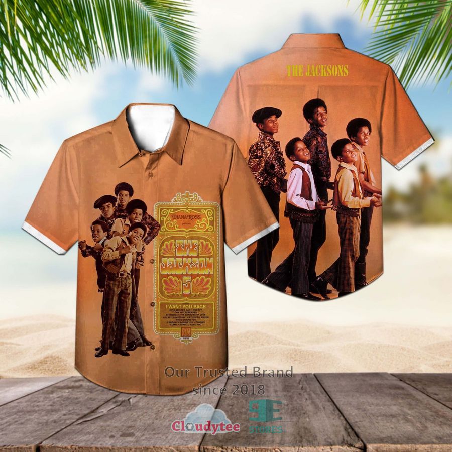 The Jackson 5 Goin’ Places Hawaiian Casual Shirt