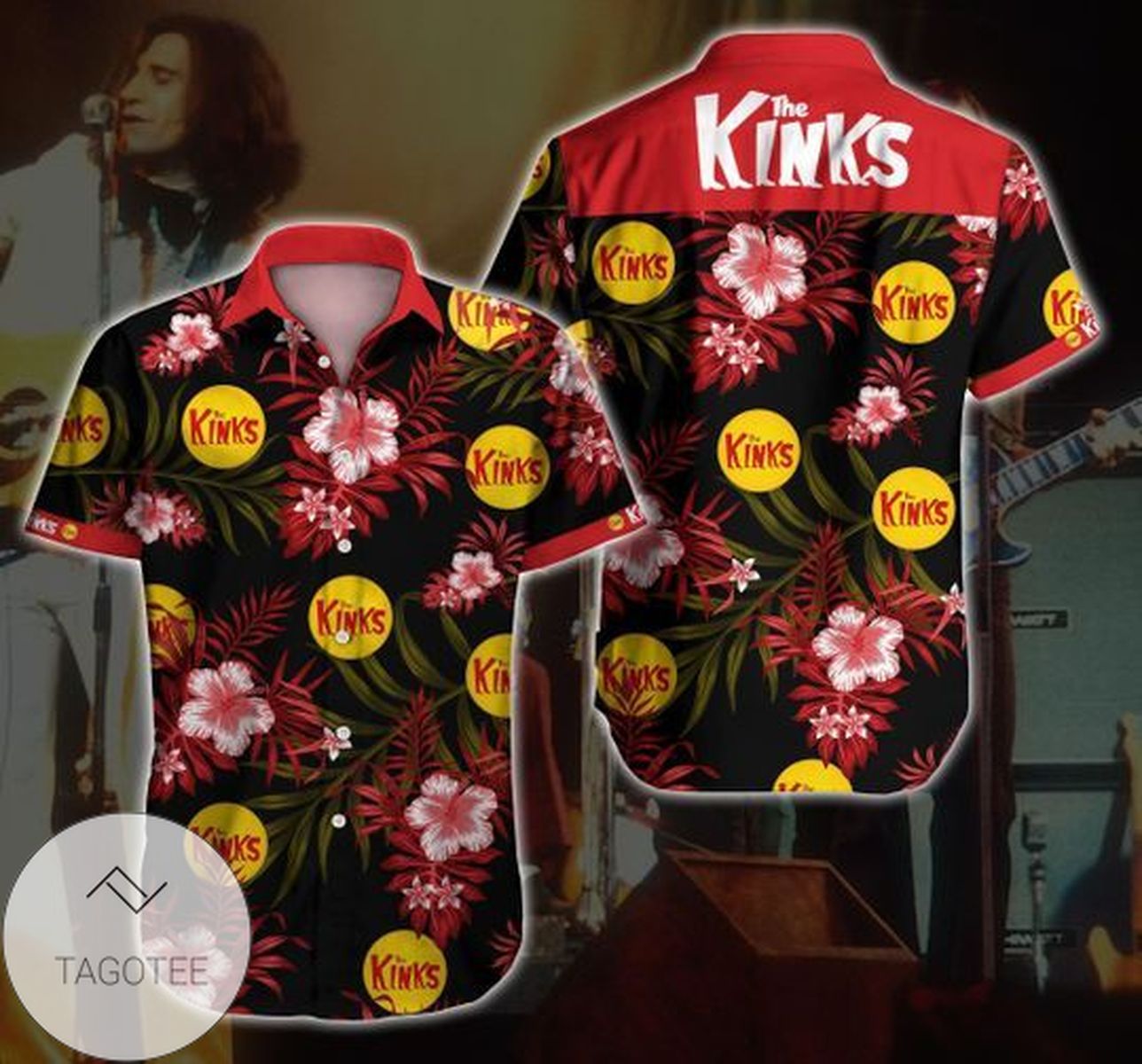 The Kinks Hawaiian Shirt 3d