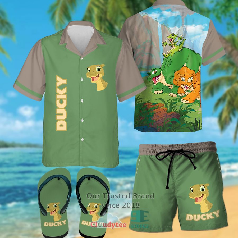 The Land Before Time Petrie Hawaiian Shirt, Shorts