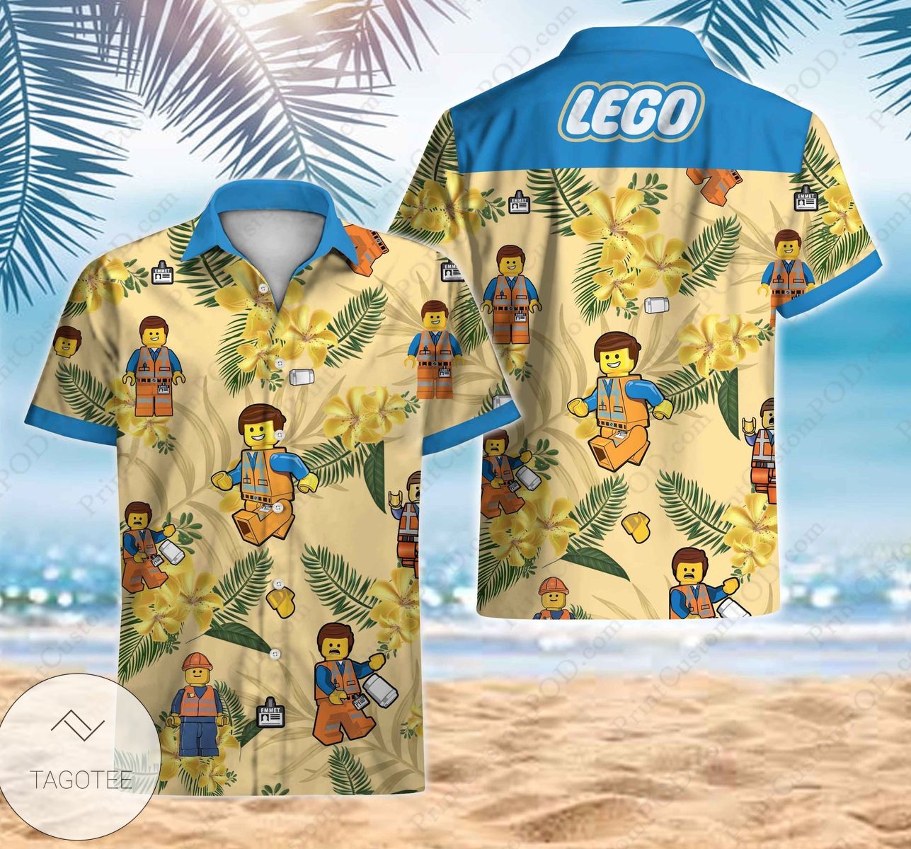 The Lego Authentic Hawaiian Shirt 2022