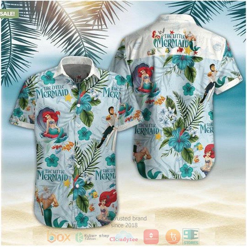 The Lion King Print Short Sleeve Hawaiian Shirt