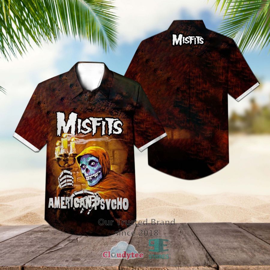 The Misfits Band Earth A.D. Wolfs Blood Album Hawaiian Shirt