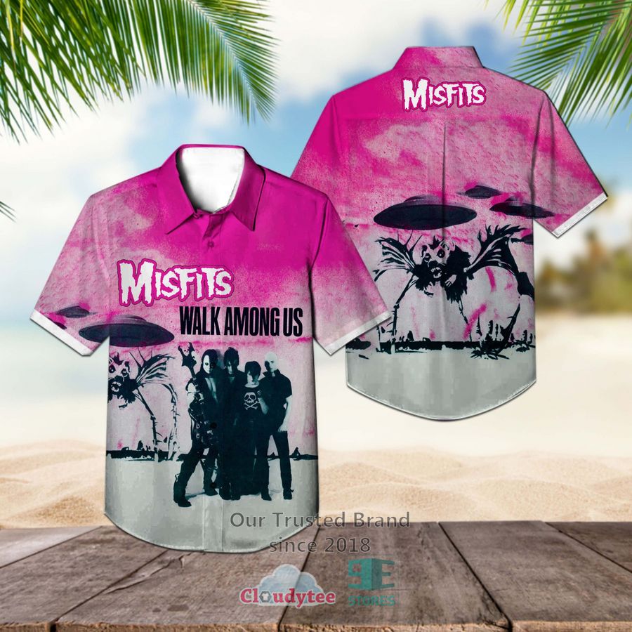 The Misfits Band The Devil’s Rain Album Hawaiian Shirt