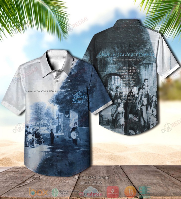 The Moody Blues Long Distance Voyager Tree Hawaiian Shirt