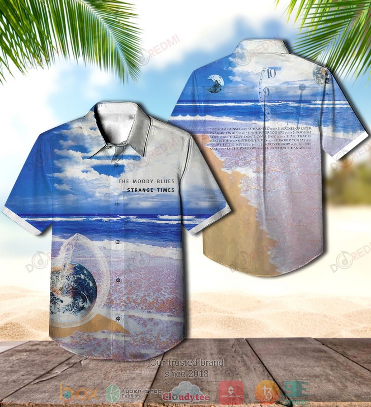 The Moody Blues On the Threshold of a Dream Short Sleeve Hawaiian Shirt