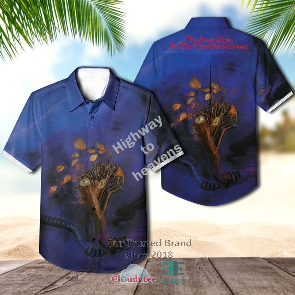 The Moody Blues Long Distance Voyager Casual Hawaiian Shirt