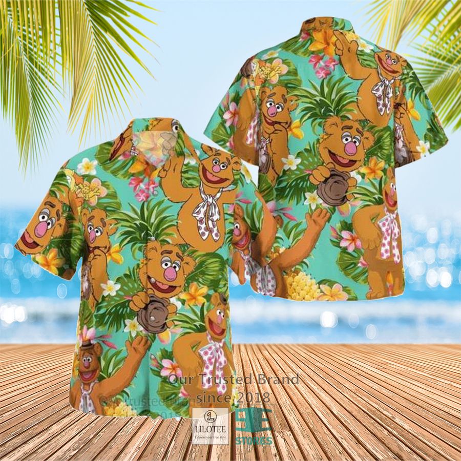 The Muppet Kermit the Frog Pineapple Casual Hawaiian Shirt