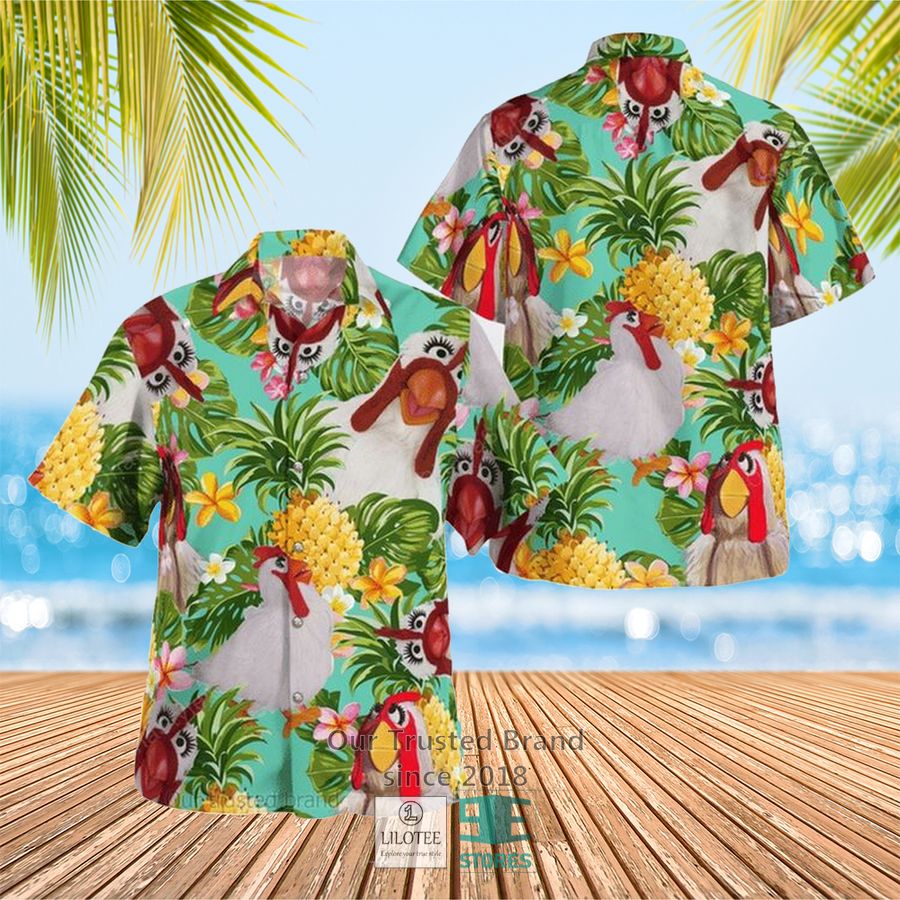 The Muppet Show Bobo as Rentro Pineapple Hawaiian Shirt