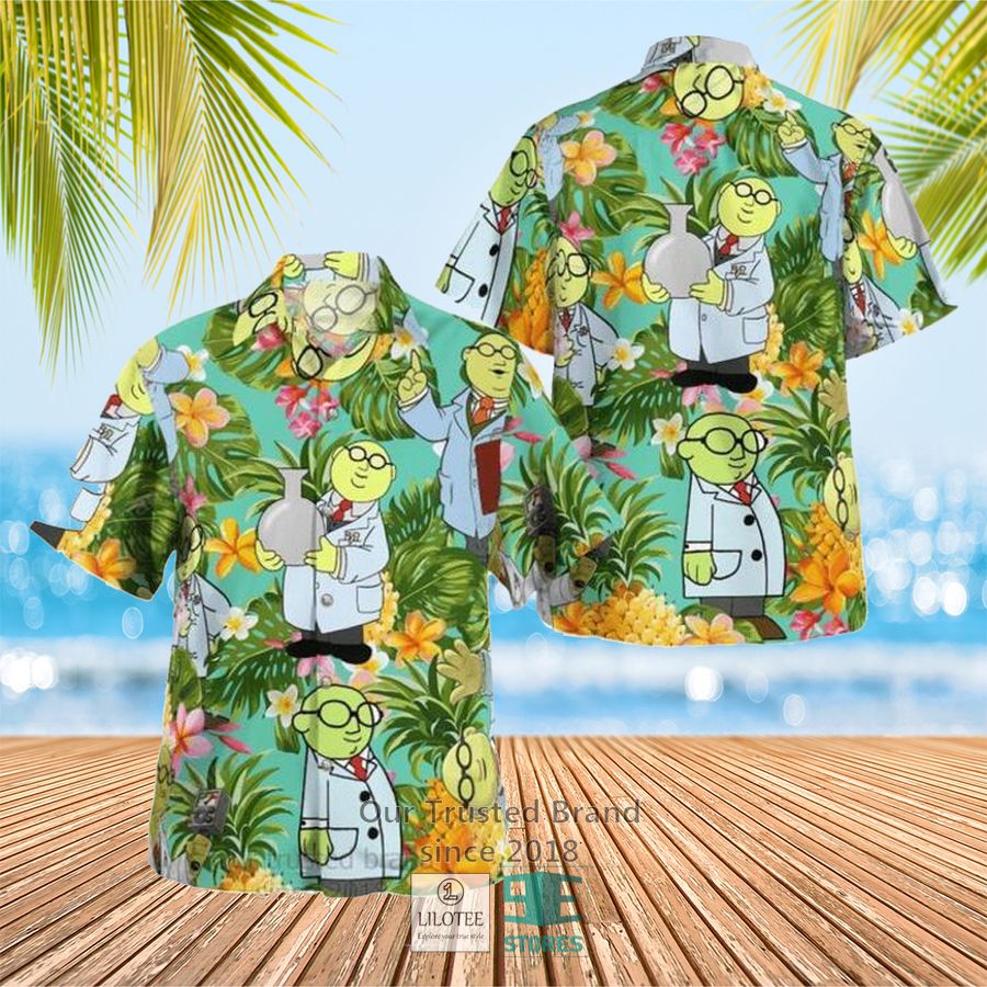 The Muppet Show Floyd Pepper Pineapple Hawaiian Shirt