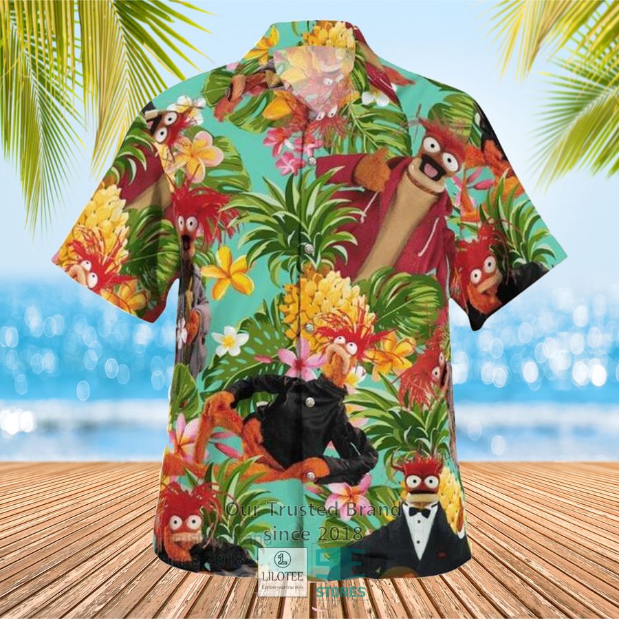 The Muppet Show Kermit the Frog Pineapple Hawaiian Shirt