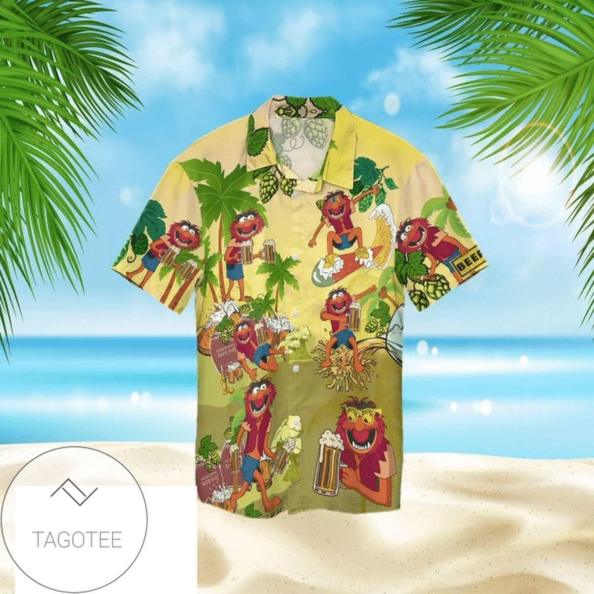 The Mustache Hawaiian Shirt