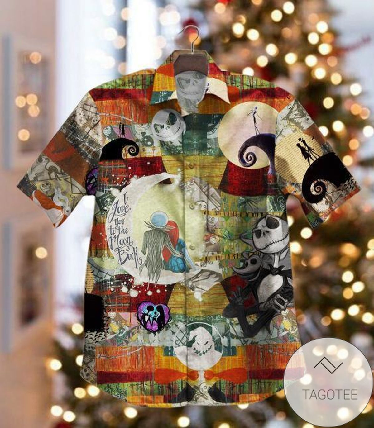 The Office Hawaiian Graphic Print Short Sleeve Hawaiian Casual Shirt