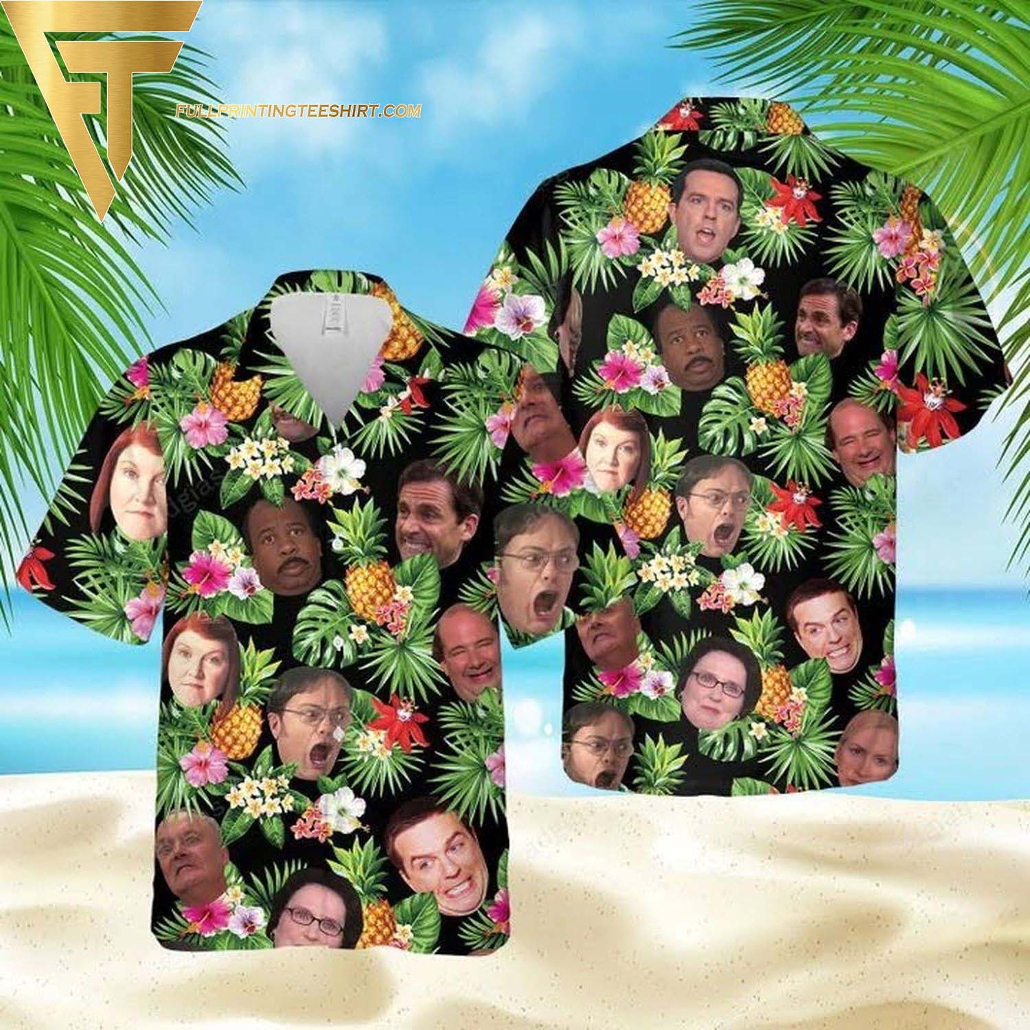 The Macallan Palm Tree Summer Outfits Hawaiian Shirt