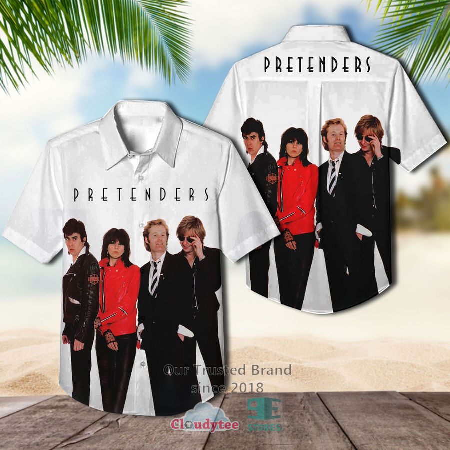 The Pretenders Band Learning To Crawl Album Hawaiian Shirt