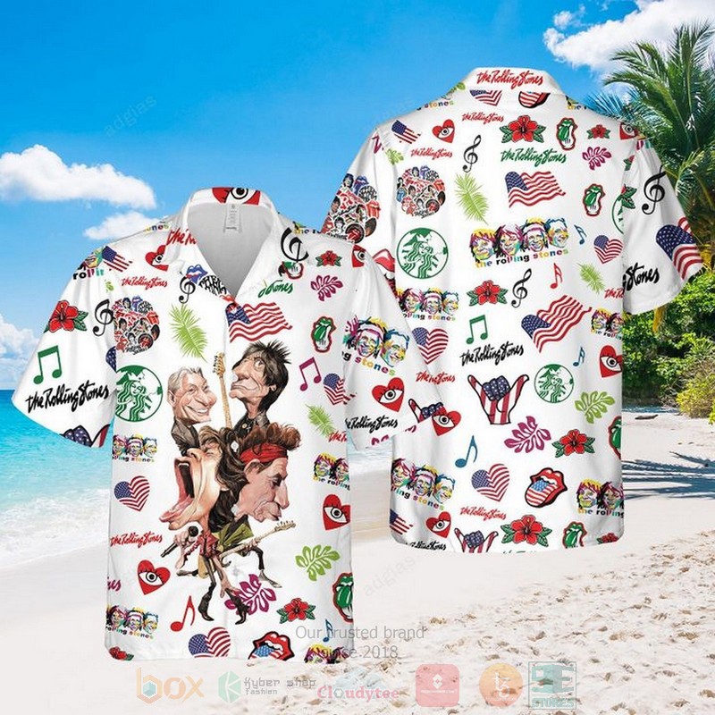 The Rolling Stones Legend Band Hawaiian Shirt