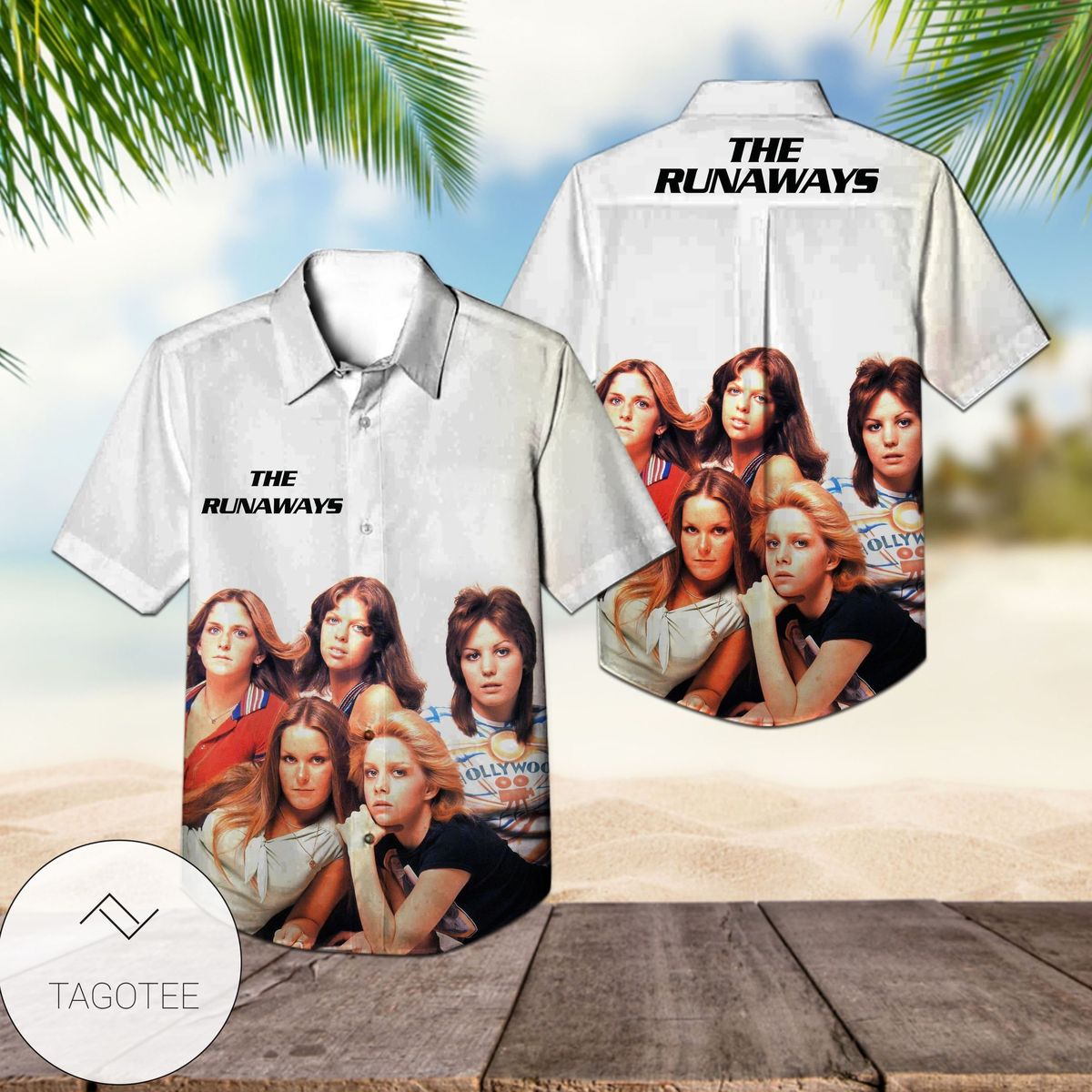 The Runaways The Best Of The Runaways 20th Century Masters The Millennium Collection Hawaiian Shirt